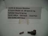 1081A S & W K Frame Model 10 Used Cylinder Stop & Spring .38 Special