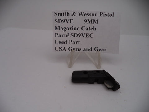SD9VEC Smith & Wesson Pistol SD9VE Magazine Catch 9 MM Used