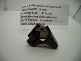 SW9V5 S & W Pistol Model SW9V 9 MM 4" Barrel Lever Housing Block Assembly Used