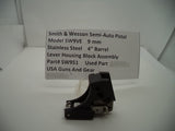SW951 S & W Pistol Model SW9VE 9 MM 4" Barrel Lever Housing Block Assembly Used