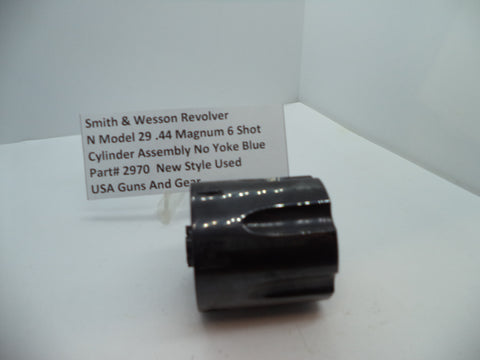 2970 Smith & Wesson N Model 29 Cylinder Assembly No Yoke 6 Shot .44 Mag