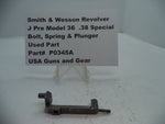 P0345A Smith & Wesson J Pre Model 36 Bolt, Spring & Plunger .38 Special Used Part