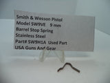 SW9H1A Smith & Wesson Pistol Model SW9VE 9 MM Barrel Stop Spring Used