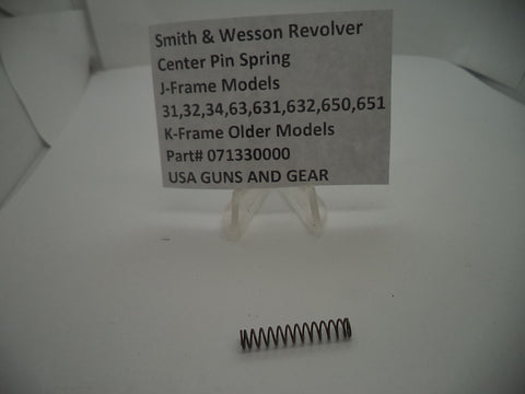 071330000 S & W Revolver Center Pin Spring fits J Frame Models & K Frame Older Models