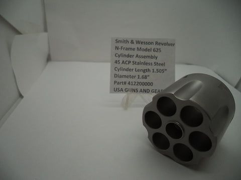 412200000 Smith & Wesson N-Frame Model 625 Revolver Cylinder Assembly  45 ACP