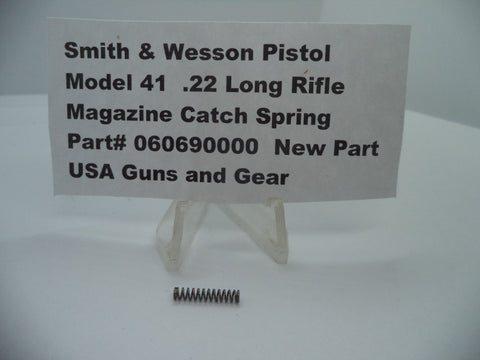 060690000 Smith & Wesson Pistol Model 41 Magazine Catch Spring .22 Long Rifle