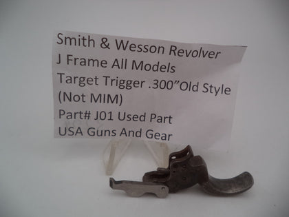 J01  S&W  J Frame All Model Target Smooth Trigger .300" Wide (Not MIM)