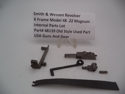 48139 S&W K Frame Model 48 Revolver Internal Parts Lot .22 Magnum