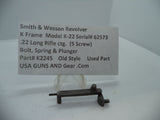 Smith & Wesson K Model K22 Bolt, Spring & Plunger .22 Long Rifle ctg. K2245