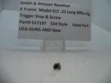 617197 S&W K Model 617 Trigger Stop & Screw  .22 Long Rifle ctg. Used