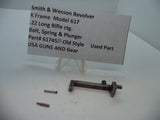 61745B Smith & Wesson K Model 617 Bolt, Spring & Plunger .22 Long Rifle ctg.