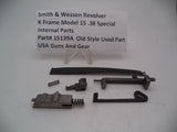 15139A Smith And Wesson K Frame Model 15 Revolver Internal Parts Lot .38 Special