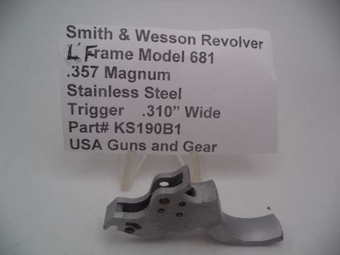 KS190B1 Smith & Wesson L Frame Model 681 .310" Trigger .357 Magnum