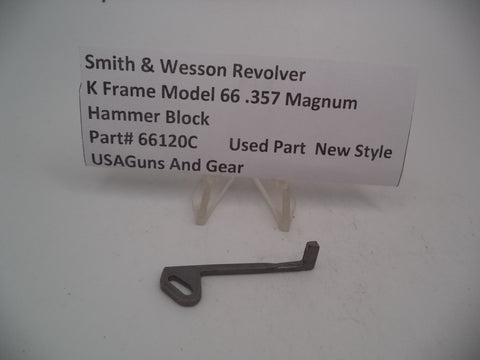 66120C Smith & Wesson K Frame Model 66 Hammer Block .357 Magnum Used