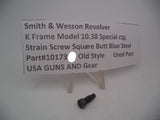 10173 S&W K Frame Model 10 Strain Screw Square Butt  .38 Special ctg.
