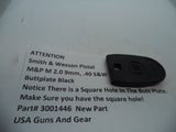 S&W M&P 9/40 Full Size Buttplate NEW SQUARE HOLE 3001446