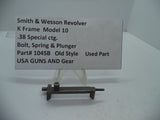 1045B S & W K Size Model 10-7  Bolt, Spring & Plunger .38 Special ctg.