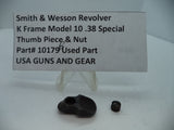 10179B S &W K Frame Model 10  Thumb Piece & Nut Blue Steel .38 Special