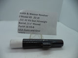 16-43-B S&W J Model  43 .22/.32 Kit Airweight Barrel 3 1/2" Pinned .22 Long Rifle