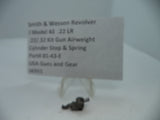 81-43-E S&W J Model  43 .22/.32 Kit Airweight Cylinder Stop & Spring .22 LR