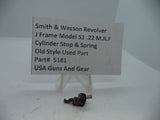 5181 Smith & Wesson J Frame Model 51 Cylinder Stop & Spring  .22 M.R.F.