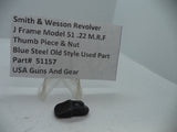 51157 Smith & Wesson J Frame Model 51 Thumb Piece & Nut .22 M.R.F.