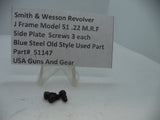 51147 Smith & Wesson J Frame Model 51 Side Plate Screws (3) Blue Steel .22 M.R.F.