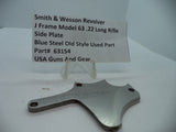 63154 S&W J Frame Model 63 Side Plate .22 Long Rifle Used Part