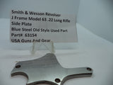 63154 S&W J Frame Model 63 Side Plate .22 Long Rifle Used Part