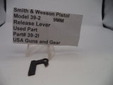 39-2I Smith & Wesson Pistol Model 39-2 Release Lever 9MM