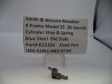 K1515V Smith & Wesson K Frame Model 15 Cylinder Stop & Spring .38 SPL