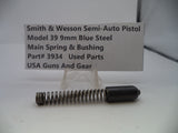 3934 Smith & Wesson Pistol Model 39  9mm Main Spring & Bushing