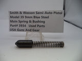 3934 Smith & Wesson Pistol Model 39  9mm Main Spring & Bushing