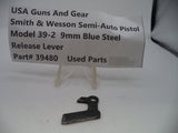 39480 Smith & Wesson Pistol Model 39-2 Release Lever 9mm