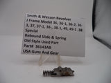 36143AB S&W J Frame Model 36 .38 Special Rebound Slide & Spring