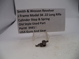 3481C S&W J Frame Model 34 Cylinder Stop & Spring .22 Long Rifle