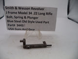 3445B Smith & Wesson J Frame Model 34 Bolt, Spring & Plunger Blue .22 LR