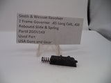 S&W Z Frame Governor Rebound Slide & Spring .45 Long Colt, .410 ZGOV143