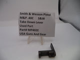Smith & Wesson Pistol M&P 40C Take Down Lever .40 S&W MP402E