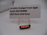 FS HiViz Orange Front Sight 293750000