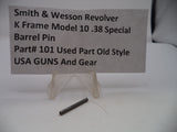 S&W K Frame Model 10  Barrel Pin Blue  .38 Special 101