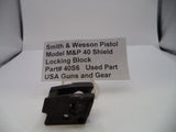 Smith & Wesson Pistol M&P 40 Shield Locking Block .40S&W 40S6