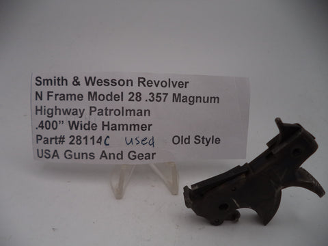 28114C Smith & Wesson N Frame Model 28 Hwy Patrolman Hammer .400" Used