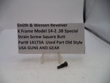 S&W K Frame Model 14-2 Strain Screw Square Butt  .38 Special 14173A