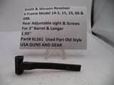 S&W K Frame Model 14-2, 15, 19, 66 & 686 Rear Adjustable Sight KL161