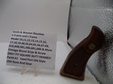 S&W K & L Frame Vintage Wood Grips & Screw Square Butt Only A1