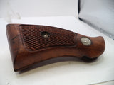 S&W K & L Frame Vintage Wood Grips & Screw Square Butt Only A2