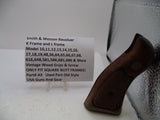S&W K & L Frame Vintage Wood Grips & Screw Square Butt Only A3