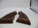 S&W K & L Frame Vintage Wood Grips & Screw Square Butt Only A3