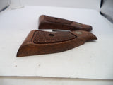 S&W K & L Frame Vintage Wood Grips & Screw Square Butt Only A3